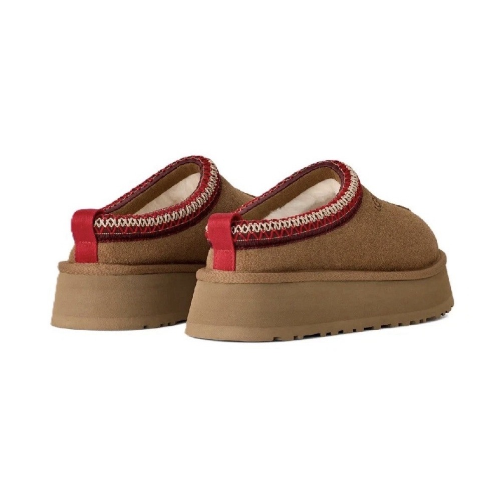 New UGG Tazz II Slipper Chestnut (1174471-CHE) Size 11 Brown Authentic NIB - Picture 4 of 10